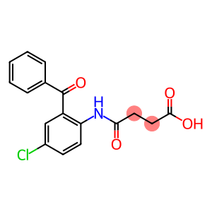 N-(2-Benzoyl-4-chloro-phenyl)-succinamic acid