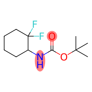 tert-butyl 2,2-difluorocyclohexylcarbamate