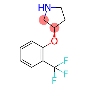 (3R)-3-[2-(trifluoromethyl)phenoxy]pyrrolidine