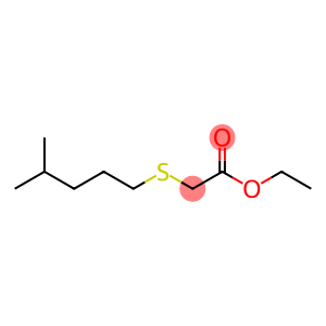 Acetic acid, 2-[(4-methylpentyl)thio]-, ethyl ester
