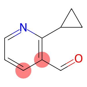 3-Pyridinecarboxaldehyde, 2-cyclopropyl-