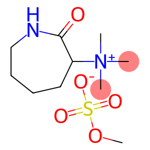 (hexahydro-2-oxo-1H-azepin-3-yl)trimethylammonium methyl sulphate