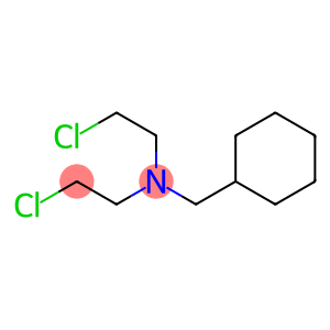 2-chloro-N-(2-chloroethyl)-N-(cyclohexylmethyl)ethanamine