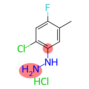 (2-chloro-4-fluoro-5-methylphenyl)hydrazinehydrochloride