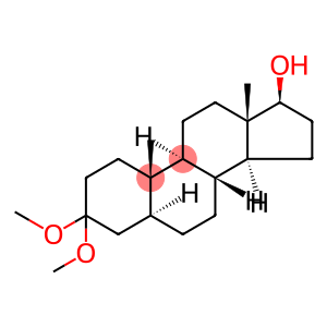 Androstan-17-ol, 3,3-dimethoxy-, (5α,17β)- (9CI)