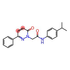 2-(6-oxo-3-phenylpyridazin-1(6H)-yl)-N-[4-(propan-2-yl)phenyl]acetamide