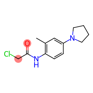 Acetamide, 2-chloro-N-[2-methyl-4-(1-pyrrolidinyl)phenyl]-