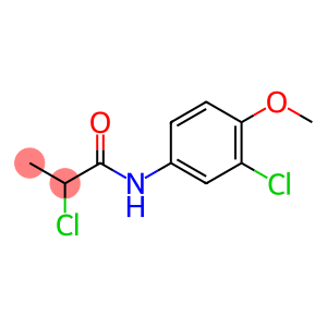 2-CHLORO-N-(3-CHLORO-4-METHOXYPHENYL)PROPANAMIDE