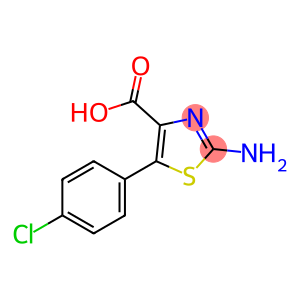 2-氨基-5-(4-氯苯基)-1,3-噻唑-4-羧酸