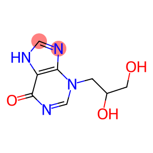 3-(6-hydroxy-3H-purin-3-yl)-1,2-propanediol