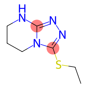 ethyl 5,6,7,8-tetrahydro[1,2,4]triazolo[4,3-a]pyrimidin-3-yl sulfide