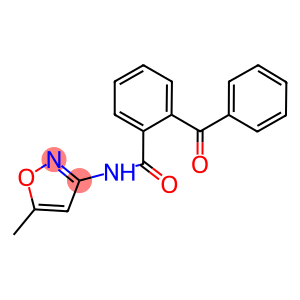 2-benzoyl-N-(5-methyl-3-isoxazolyl)benzamide