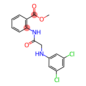 methyl 2-{[(3,5-dichloroanilino)acetyl]amino}benzoate