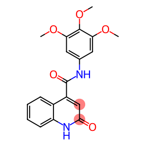 2-hydroxy-N-(3,4,5-trimethoxyphenyl)quinoline-4-carboxamide