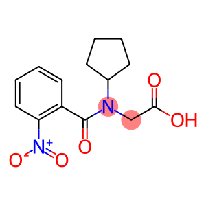 Glycine, N-cyclopentyl-N-(2-nitrobenzoyl)-