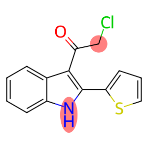 Ethanone, 2-chloro-1-[2-(2-thienyl)-1H-indol-3-yl]-