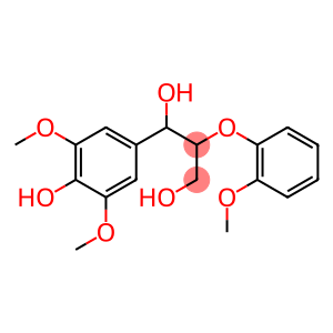 1-(4-羟基-3,5-二甲氧基苯基)-2-(2-甲氧基苯氧基)丙烷-1,3-二醇