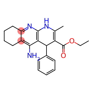 Benzo[b][1,8]naphthyridine-3-carboxylic acid, 5-aMino-1,4,6,7,8,9-hexahydro-2-Methyl-4-phenyl-, ethyl ester