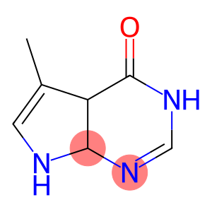 4H-Pyrrolo[2,3-d]pyrimidin-4-one, 3,4a,7,7a-tetrahydro-5-methyl-