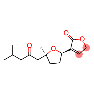 (2R)-2,3,4,5-Tetrahydro-5-methyl-5β-(4-methyl-2-oxopentyl)[2,3'-bifuran]-2'(5'H)-one