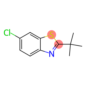 6-CHLORO-2-(1,1-DIMETHYLETHYL)BENZOTHIAZOLE