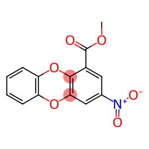 Dibenzo[b,e][1,4]dioxin-1-carboxylic acid, 3-nitro-, methyl ester