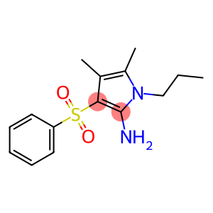 3-Benzenesulfonyl-4,5-dimethyl-1-propyl-1H-pyrrol-2-ylamine