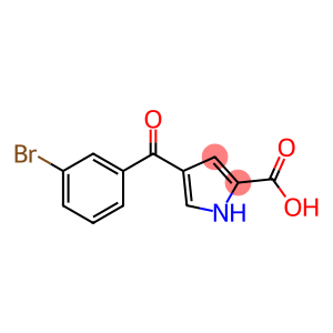 1H-Pyrrole-2-carboxylic acid, 4-(3-bromobenzoyl)-