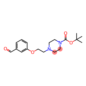 TERT-BUTYL 4-[2-(3-FORMYLPHENOXY)ETHYL]TETRAHYDRO-1(2H)-PYRAZINECARBOXYLATE
