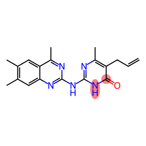 5-Allyl-6-methyl-2-[(4,6,7-trimethylquinazolin-2-yl)amino]pyrimidin-4(3H)-one