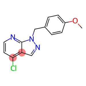 1H-Pyrazolo[3,4-b]pyridine, 4-chloro-1-[(4-Methoxyphenyl)Methyl]-