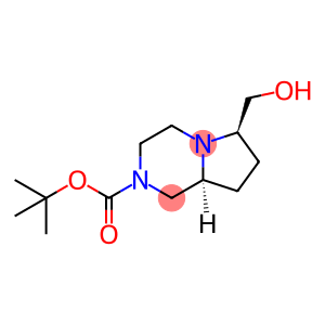 tert-butyl (6S,8aR)-6-(hydroxymethyl)-3,4,6,7,8,8a-hexahydro-1H-pyrrolo[1,2-a]pyrazine-2-carboxylate