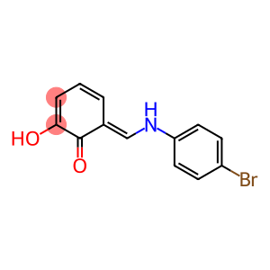 3-{[(4-bromophenyl)imino]methyl}-1,2-benzenediol