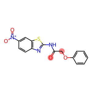 Acetamide, N-(6-nitro-2-benzothiazolyl)-2-phenoxy-