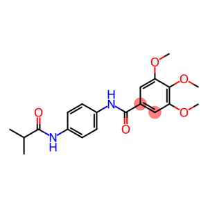 N-[4-(isobutyrylamino)phenyl]-3,4,5-trimethoxybenzamide