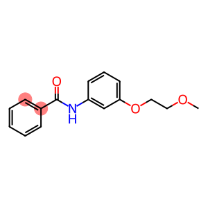 N-[3-(2-methoxyethoxy)phenyl]benzamide