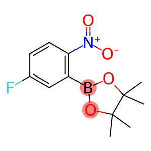 5-Fluoro-2-nitrobenzeneboronic acid pinacol ester, 96%