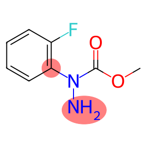 Hydrazinecarboxylic  acid,  1-(2-fluorophenyl)-,  methyl  ester