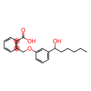 2-[[3-(1-Hydroxyhexyl)phenoxy]methyl]benzoic acid