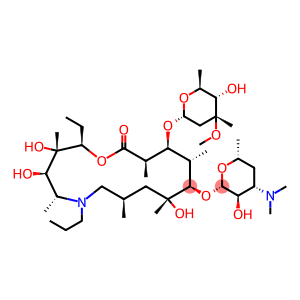 (2R,3S,4R,5R,8R,10R,11R,12S,13S,14R)-11-(((2S,3R,4S,6R)-4-(Dimethylamino)-3-hydroxy-6-methyltetrahydro-2H-pyran-2-yl)oxy)-2-ethyl-3,4,10-trihydroxy-13-(((2R,4R,5S,6S)-5-hydroxy-4-methoxy-4,6-dimethyltetrahydro-2H-pyran-2-yl)oxy)-3,5,8,10,12,14-hexamethyl-6-propyl-1-oxa-6-azacyclopentadecan-15-one