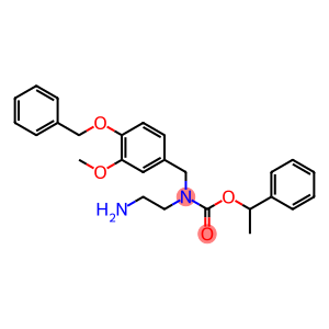 [(1R)-1-PHENYLETHYL] N-(2-AMINOETHYL)-N-[(3-METHOXY-4-PHENYLMETHOXYPHENYL)METHYL]CARBAMATE