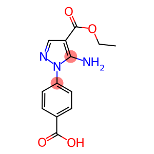 5-AMINO-1-(4-CARBOXY-PHENYL)-1H-PYRAZOLE-4-CARBOXYLIC ACID ETHYL ESTER