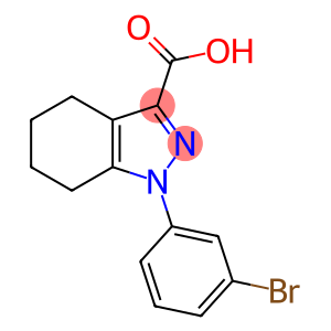 1-(3-溴苯基)-4,5,6,7-四氢-1H-吲唑-3-羧酸
