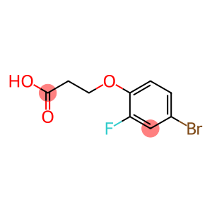 3-(4-bromo-2-fluorophenoxy)propanoic acid