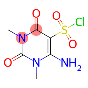 6-AMINO-1,3-DIMETHYL-2,4-DIOXO-1,2,3,4-TETRAHYDROPYRIMIDINE-5-SULFONYL CHLORIDE