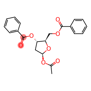 (2R,3S,5S)-5-acetoxy-2-((benzoyloxy)methyl)tetrahydrofuran-3-yl benzoate