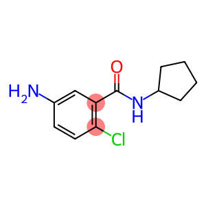 5-amino-2-chloro-N-cyclopentylbenzamide