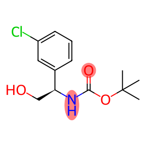 TERT-BUTYL (R)-(1-(3-CHLOROPHENYL)-2-HYDROXYETHYL)CARBAMATE