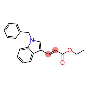 2-Propenoic acid, 3-[1-(phenylmethyl)-1H-indol-3-yl]-, ethyl ester, (E)- (9CI)