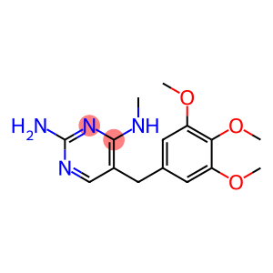 2-Amino-4-methylamino-5-(3,4,5-trimethoxybenzyl)pyrimidine